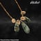 John Bead Earth’s Jewels Imperial Jasper Teardrop Pendant Slices, 2ct.